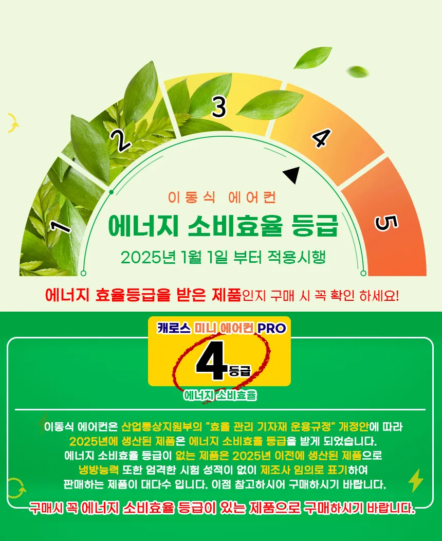 캠핑용 이동식에어컨 미니 모음전 상세 설명 5
